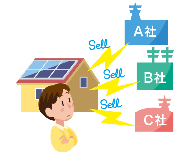 新たな売電先を確保しましょう